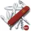Складной нож Victorinox CLIMBER MAT красный матовый лак с желт.лого 1.3703.M0008p - 1 - Robinzon.ua