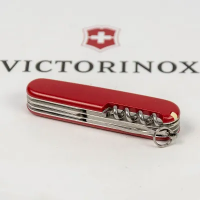 Складаний ніж Victorinox CLIMBER MAT червоний матовий лак з жовт.лого 1.3703.M0008p - 5 Складаний ніж Victorinox CLIMBER MAT червоний матовий лак з жовт.лого 1.3703.M0008p - 5 - Robinzon.ua