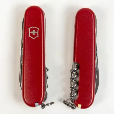 Складаний ніж Victorinox HUNTSMAN MAT червоний матовий лак 1.3713.M0007p - 6 - Robinzon.ua