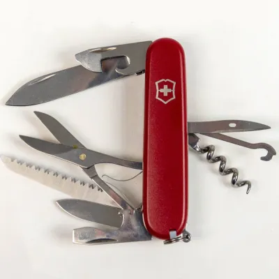 Складаний ніж Victorinox HUNTSMAN MAT червоний матовий лак 1.3713.M0007p - 7 - Robinzon.ua