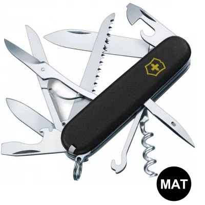 Складаний ніж Victorinox HUNTSMAN MAT чорний матовий лак з жовт.лого 1.3713.3.M0008p - 1 Складаний ніж Victorinox HUNTSMAN MAT чорний матовий лак з жовт.лого 1.3713.3.M0008p - 1 - Robinzon.ua
