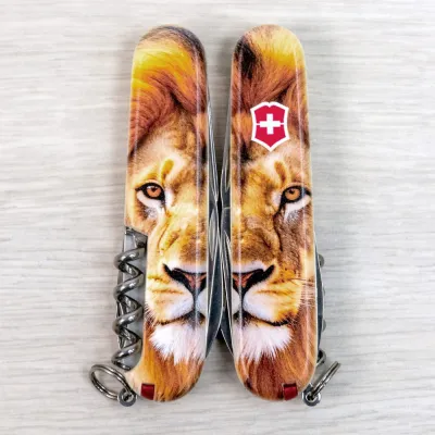 Складаний ніж Victorinox SPARTAN ANIMAL Лев 1.3603.7.F1010pw - 6 Складаний ніж Victorinox SPARTAN ANIMAL Лев 1.3603.7.F1010pw - 6 - Robinzon.ua