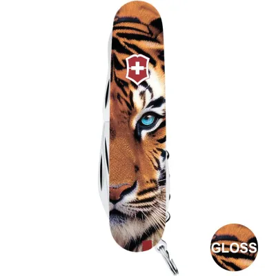 Складаний ніж Victorinox CLIMBER ANIMAL Тигр 1.3703.F1030pw - 2 Складаний ніж Victorinox CLIMBER ANIMAL Тигр 1.3703.F1030pw - 2 - Robinzon.ua