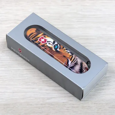 Складаний ніж Victorinox CLIMBER ANIMAL Тигр 1.3703.F1030pw - 5 Складаний ніж Victorinox CLIMBER ANIMAL Тигр 1.3703.F1030pw - 5 - Robinzon.ua