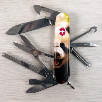 Складной нож Victorinox FISHERMAN ANIMAL Панда 1.4733.7.F1110pw - 7 - Robinzon.ua