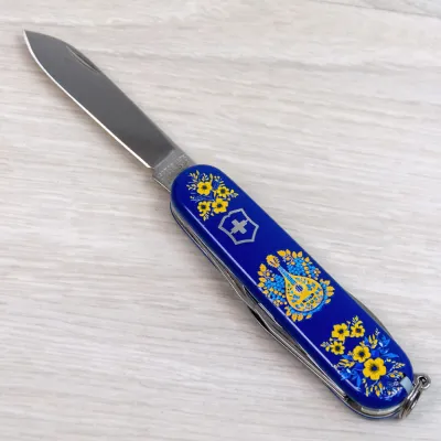 Складной нож Victorinox SPARTAN UKRAINE Украинские мотивы 1.3603.2.T1370u - 4 - Robinzon.ua
