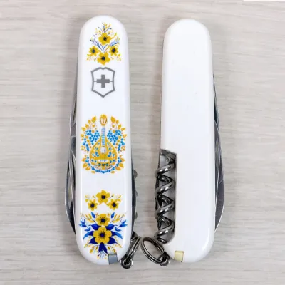 Складной нож Victorinox SPARTAN UKRAINE Украинские мотивы 1.3603.7.T1370u - 1 - Robinzon.ua