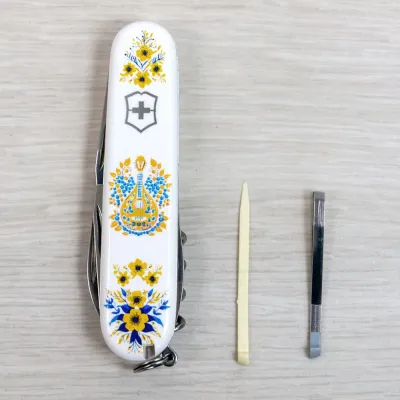 Складной нож Victorinox SPARTAN UKRAINE Украинские мотивы 1.3603.7.T1370u - 5 - Robinzon.ua