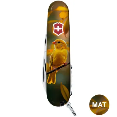 Складной нож Victorinox SPARTAN UKRAINE Золотая птичка 1.3603.7.T3170pw - 2 - Robinzon.ua