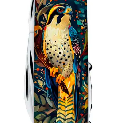 Складной нож Victorinox CAMPER UKRAINE Величественный Сокол 1.3613.3.T3180pw - 4 - Robinzon.ua