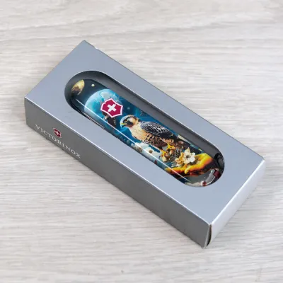 Складной нож Victorinox CLIMBER UKRAINE Сокол-защитник 1.3703.3.T3210pw - 5 - Robinzon.ua