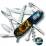 Складаний ніж Victorinox HUNTSMAN UKRAINE Зоряний метелик 1.3713.3.T3240pw - 7 - Robinzon.ua