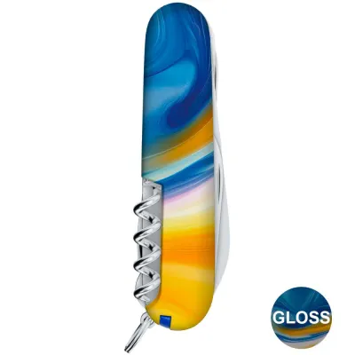 Складной нож Victorinox HUNTSMAN UKRAINE Желто-синие краски 1.3713.7.T3250pw - 3 - Robinzon.ua