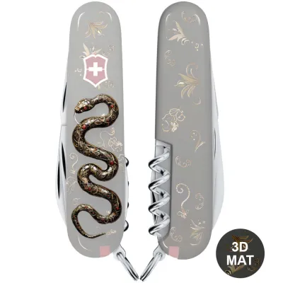 Складаний ніж Victorinox SPARTAN ZODIAC 3D Розкішна змія 1.3603.3.Z4210hk - 3 - Robinzon.ua