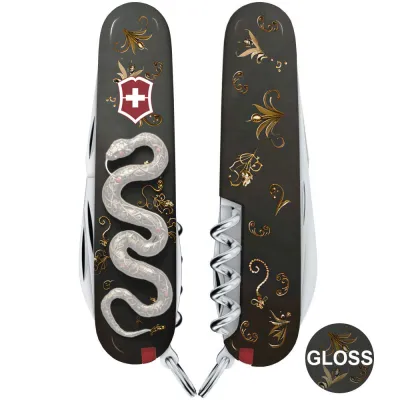 Складаний ніж Victorinox SPARTAN ZODIAC 3D Розкішна змія 1.3603.3.Z4210hk - 4 - Robinzon.ua
