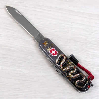 Складаний ніж Victorinox SPARTAN ZODIAC 3D Розкішна змія 1.3603.3.Z4210hk - 8 - Robinzon.ua
