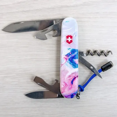 Складаний ніж Victorinox SPARTAN ZODIAC Чарівна змія 1.3603.7.Z4220pk - 6 - Robinzon.ua