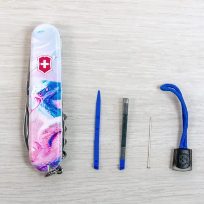 Складаний ніж Victorinox SPARTAN ZODIAC Чарівна змія 1.3603.7.Z4220pk - 8 - Robinzon.ua