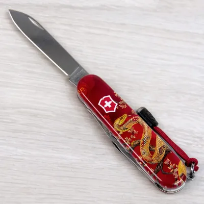 Складной нож Victorinox SPARTAN ZODIAC Золотая змея 1.3603.Z4200pk - 7 - Robinzon.ua