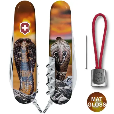 Складаний ніж Victorinox SPARTAN ZODIAC Королівська кобра 1.3603.Z4230pk - 2 - Robinzon.ua