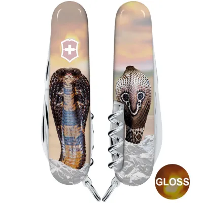 Складаний ніж Victorinox SPARTAN ZODIAC Королівська кобра 1.3603.Z4230pk - 3 - Robinzon.ua