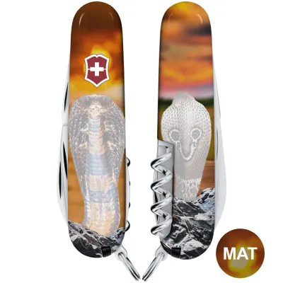 Складаний ніж Victorinox SPARTAN ZODIAC Королівська кобра 1.3603.Z4230pk - 4 - Robinzon.ua