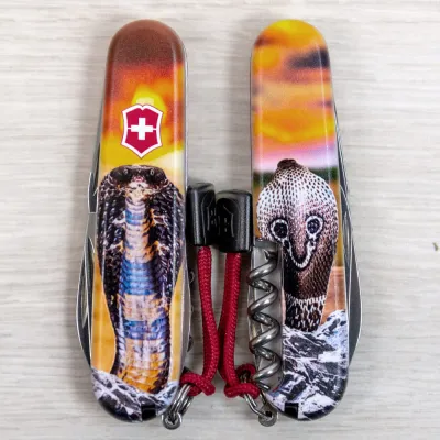 Складаний ніж Victorinox SPARTAN ZODIAC Королівська кобра 1.3603.Z4230pk - 6 - Robinzon.ua