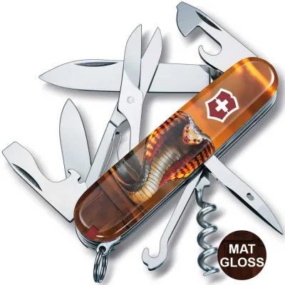 Складаний ніж Victorinox CLIMBER ZODIAC Полум'яна кобра 1.3703.Z4250pk - 1 - Robinzon.ua