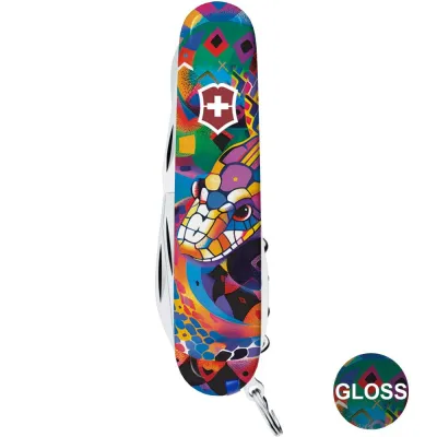 Складаний ніж Victorinox CLIMBER ZODIAC Яскрава змія 1.3703.Z4260pk - 3 - Robinzon.ua