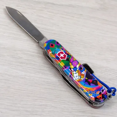 Складаний ніж Victorinox CLIMBER ZODIAC Яскрава змія 1.3703.Z4260pk - 7 - Robinzon.ua