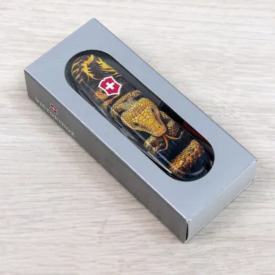 Складаний ніж Victorinox HUNTSMAN ZODIAC Дерев'яна змія 1.3713.3.Z4280pk - 5 - Robinzon.ua