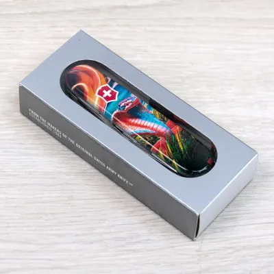 Складаний ніж Victorinox HUNTSMAN ZODIAC Барвиста кобра 1.3713.3.Z4290pk - 5 - Robinzon.ua