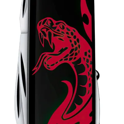 Складаний ніж Victorinox HUNTSMAN ZODIAC Вражаюча змія 1.3713.3.Z4351u - 1 - Robinzon.ua