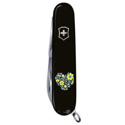 Складаний ніж Victorinox SPARTAN UKRAINE Квіткове серце 1.3603.3_T1246u - 3 - Robinzon.ua