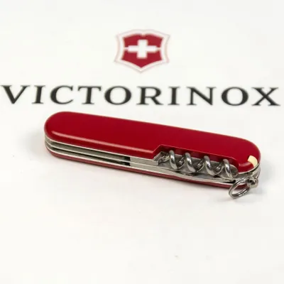 Складаний ніж Victorinox SPARTAN MAT червоний матовий лак 1.3603.M0007p - 5 - Robinzon.ua
