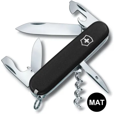 Складаний ніж Victorinox SPARTAN MAT чорний матовий лак 1.3603.3.M0007p - 1 Складаний ніж Victorinox SPARTAN MAT чорний матовий лак 1.3603.3.M0007p - 1 - Robinzon.ua