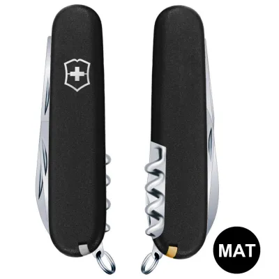 Складаний ніж Victorinox SPARTAN MAT чорний матовий лак 1.3603.3.M0007p - 2 Складаний ніж Victorinox SPARTAN MAT чорний матовий лак 1.3603.3.M0007p - 2 - Robinzon.ua