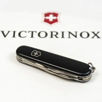 Складаний ніж Victorinox SPARTAN MAT чорний матовий лак 1.3603.3.M0007p - 4 Складаний ніж Victorinox SPARTAN MAT чорний матовий лак 1.3603.3.M0007p - 4 - Robinzon.ua