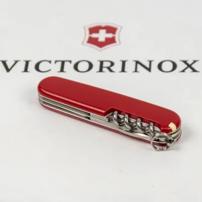 Складаний ніж Victorinox SPARTAN MAT червоний матовий лак з жовт.лого 1.3603.M0008p - 3 - Robinzon.ua