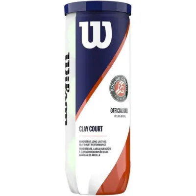 М'ячі для тенісу Wilson ROLAND GARROS CLAY CT 3 BALL Green (WRT125000) - Robinzon.ua