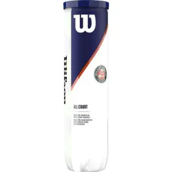М'ячі для тенісу Wilson ROLAND GARROS ALL CT 4 BALL WRT116400 М'ячі для тенісу Wilson ROLAND GARROS ALL CT 4 BALL WRT116400 - Robinzon.ua