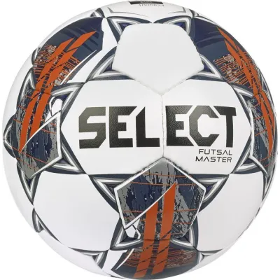 М'яч футзальний Select Futsal Master v22 білий/помпранчевий Уни 4 (104346-358-4) - Robinzon.ua