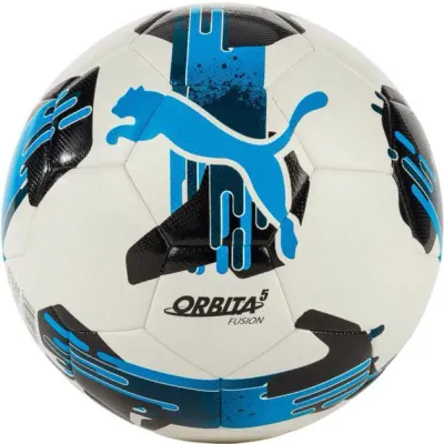Футбольный мяч Puma Orbita 5 FUSION белый, черный, синий Уни 5 084331-05 - Robinzon.ua