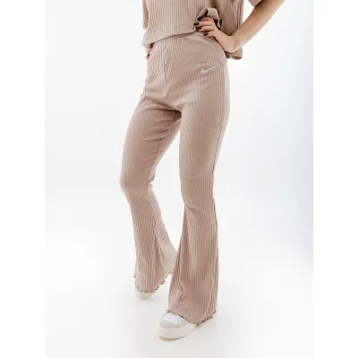 Женские Штаны Nike W NSW RIB JRSY PANT Бежевый XS (7dDV7868-272 XS) - Robinzon.ua