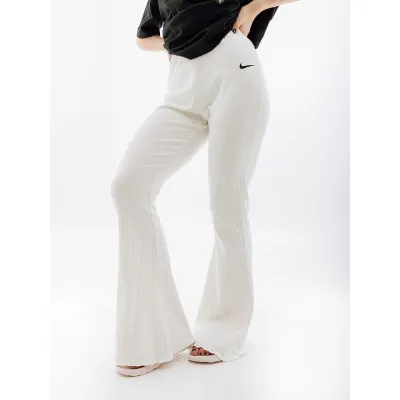 Женские Штаны Nike W NSW RIB JRSY PANT Белый XS (7dDV7868-133 XS) - Robinzon.ua