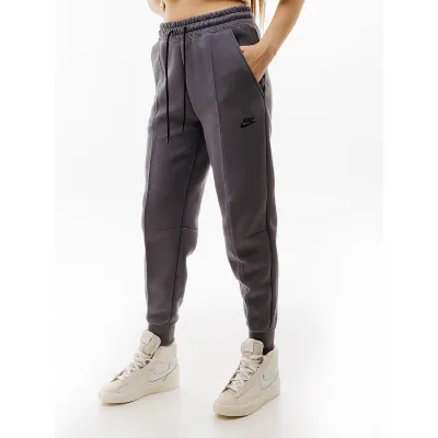 Женские Брюки Nike W TCH FLC MR JGGR Синий M (7dFB8330-003 M) - Robinzon.ua