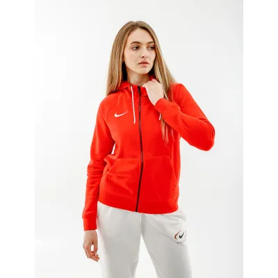 Жіноча Толстовка Nike FLC PARK20 FZ HOODIE Червоний M (7dCW6955-657 M) - Robinzon.ua