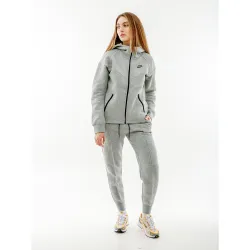 Жіноча Толстовка Nike NS TCH FLC WR FZ HD Сірий M (7dFB8338-063 M) - Robinzon.ua
