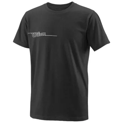 Дитяча Футболка Wilson TEAM II TECH TEE Y Чорний 152-158 (WRA796601 152-158) - Robinzon.ua