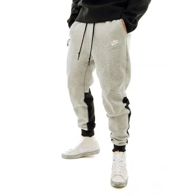Мужские Брюки Nike M NK TCH FLC JGGR Серый L (7dFB8002-064 L) - Robinzon.ua